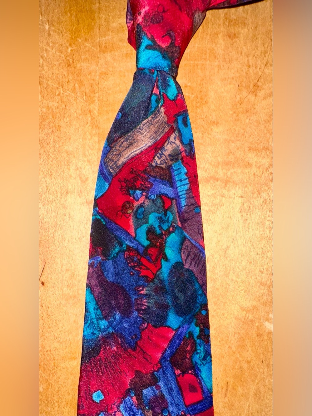 Jerry Garcia Grateful Dead tie necktie cravat the bird